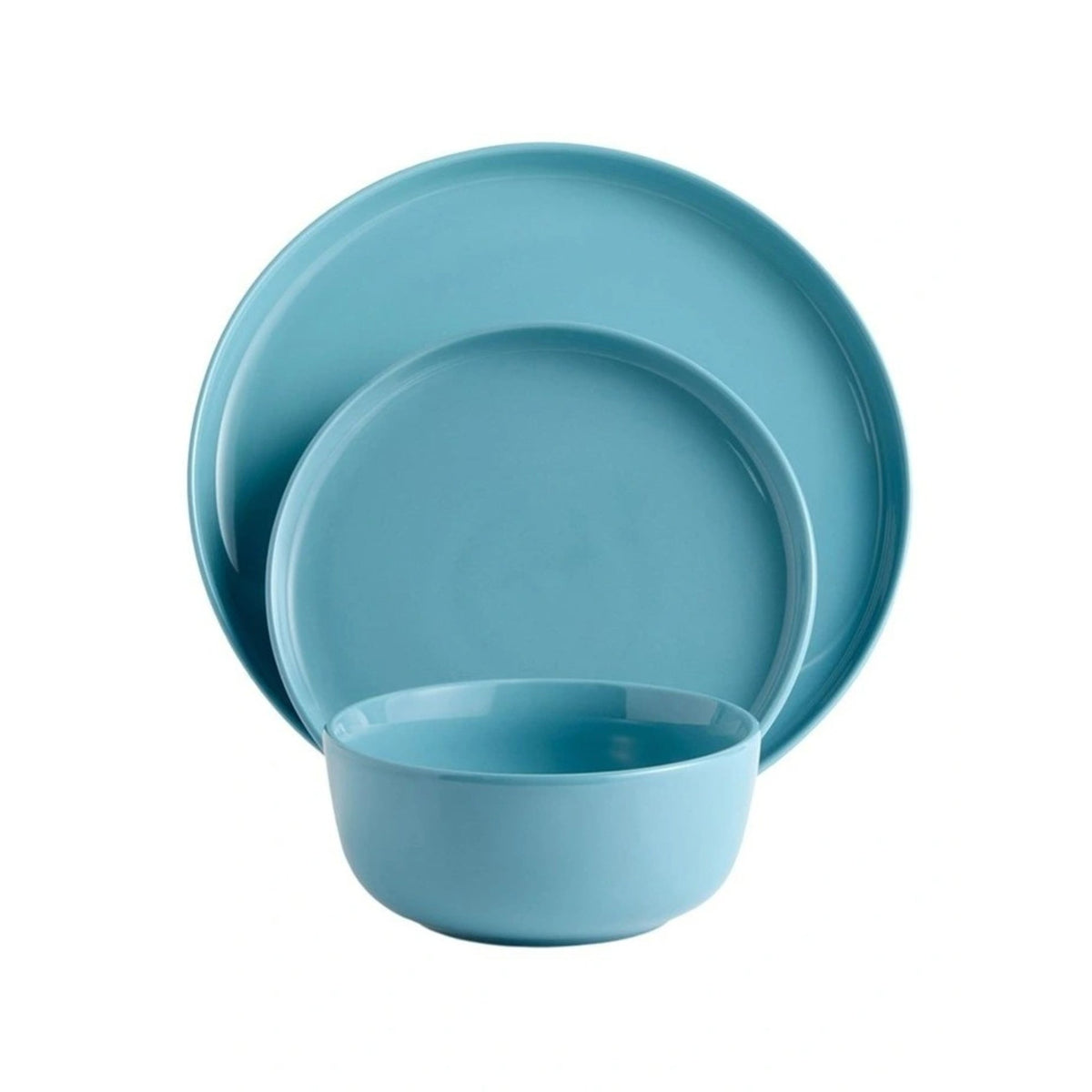 Royal Doulton Collective Dinnerware 12 Piece Set with 4 Bonus Pasta Bowls - Blue - Value Village