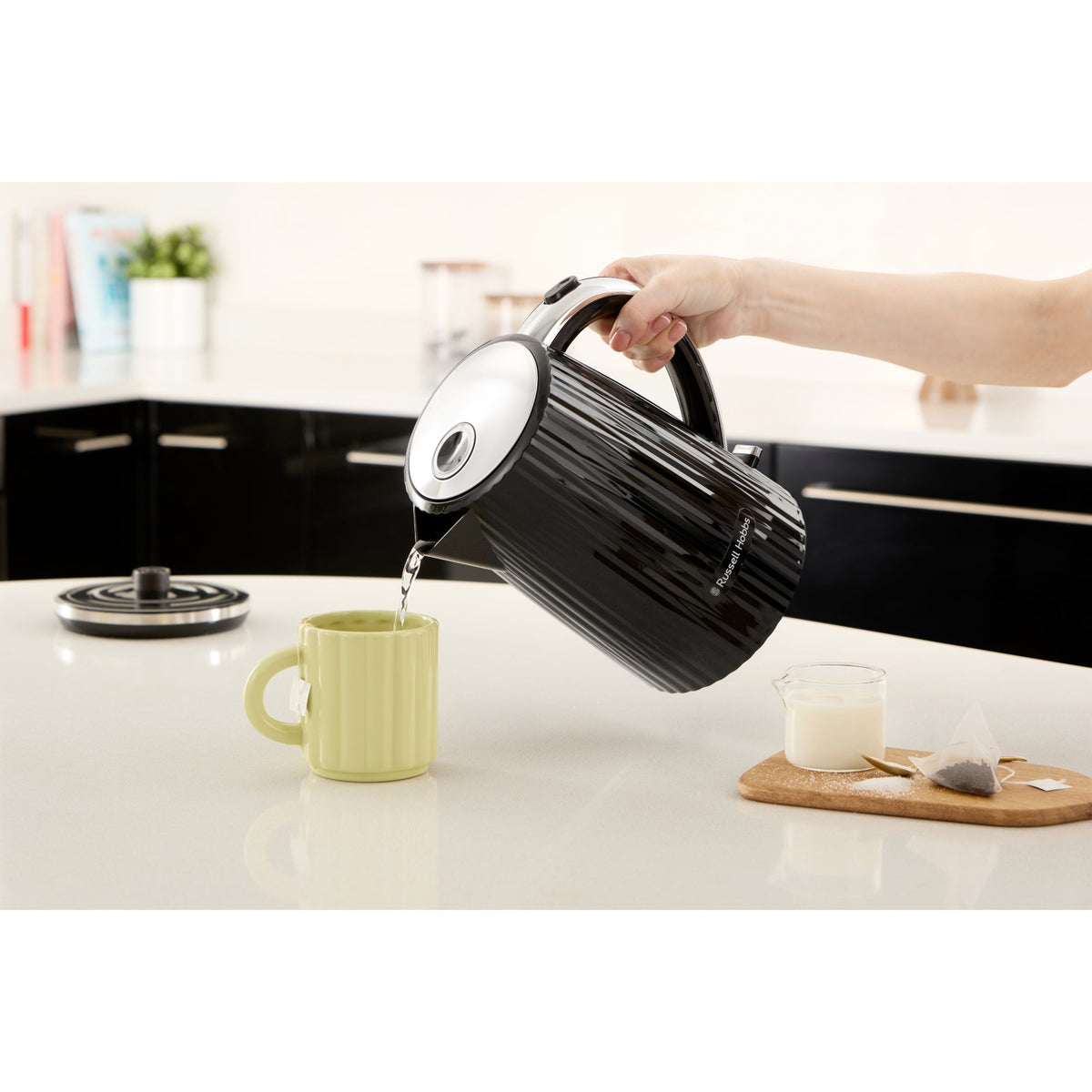 Russell Hobbs Eden 1.7L Kettle & 2 Slice Toaster - Black - Value Village