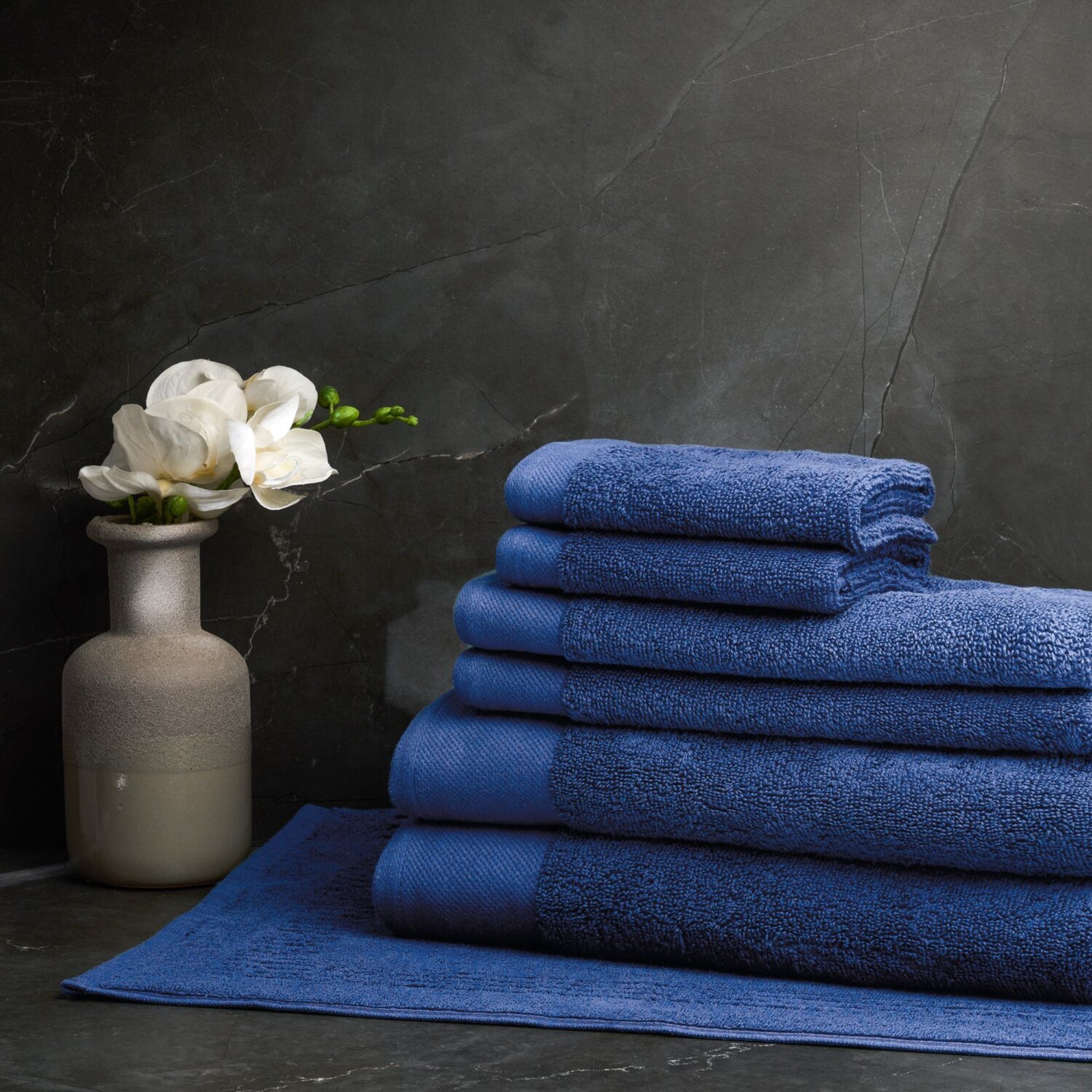 Sheraton Maison Byron 7 Piece Towel Pack - Navy - Value Village