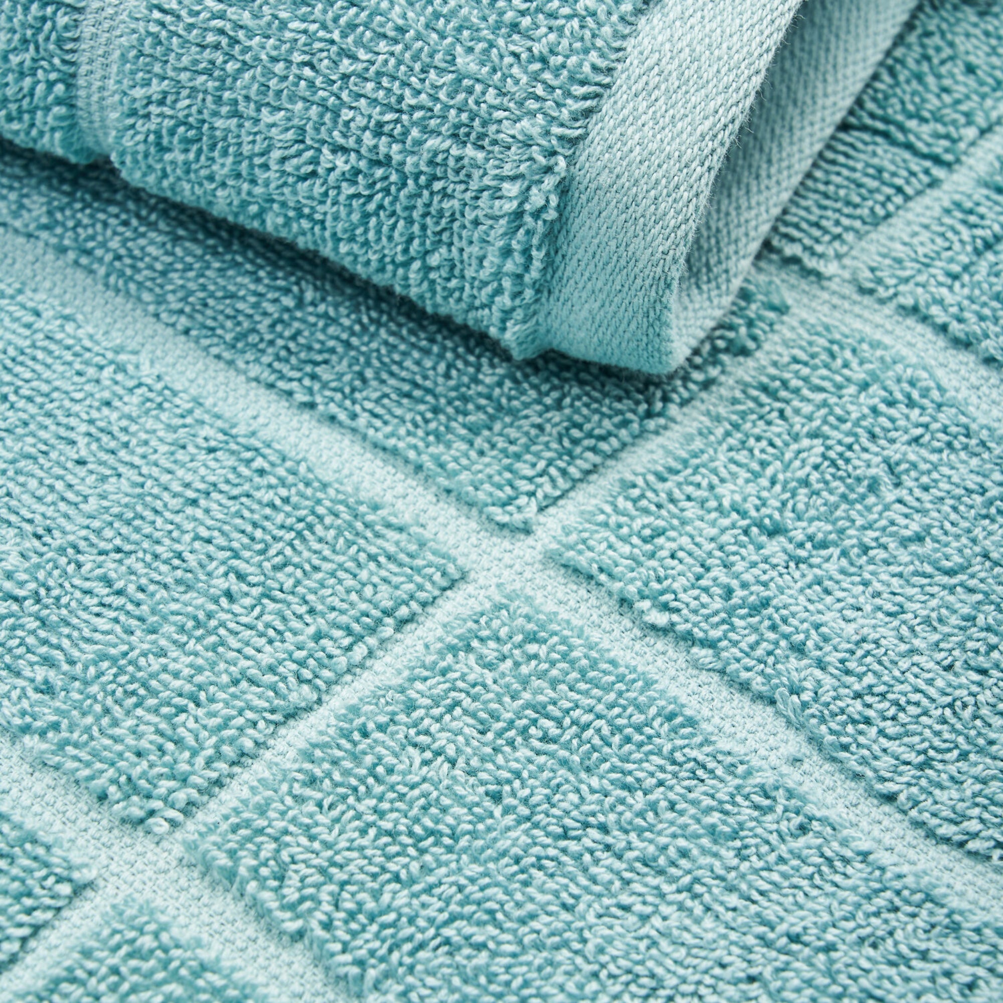 Sheraton Subway 5 Piece Towel Set - Aqua Mist - Value Village