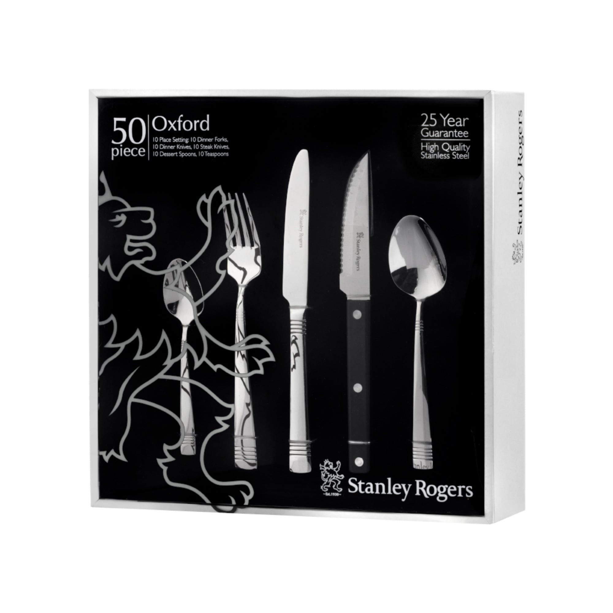 Stanley Rogers Oxford 50 Piece Cutlery Set - Value Village