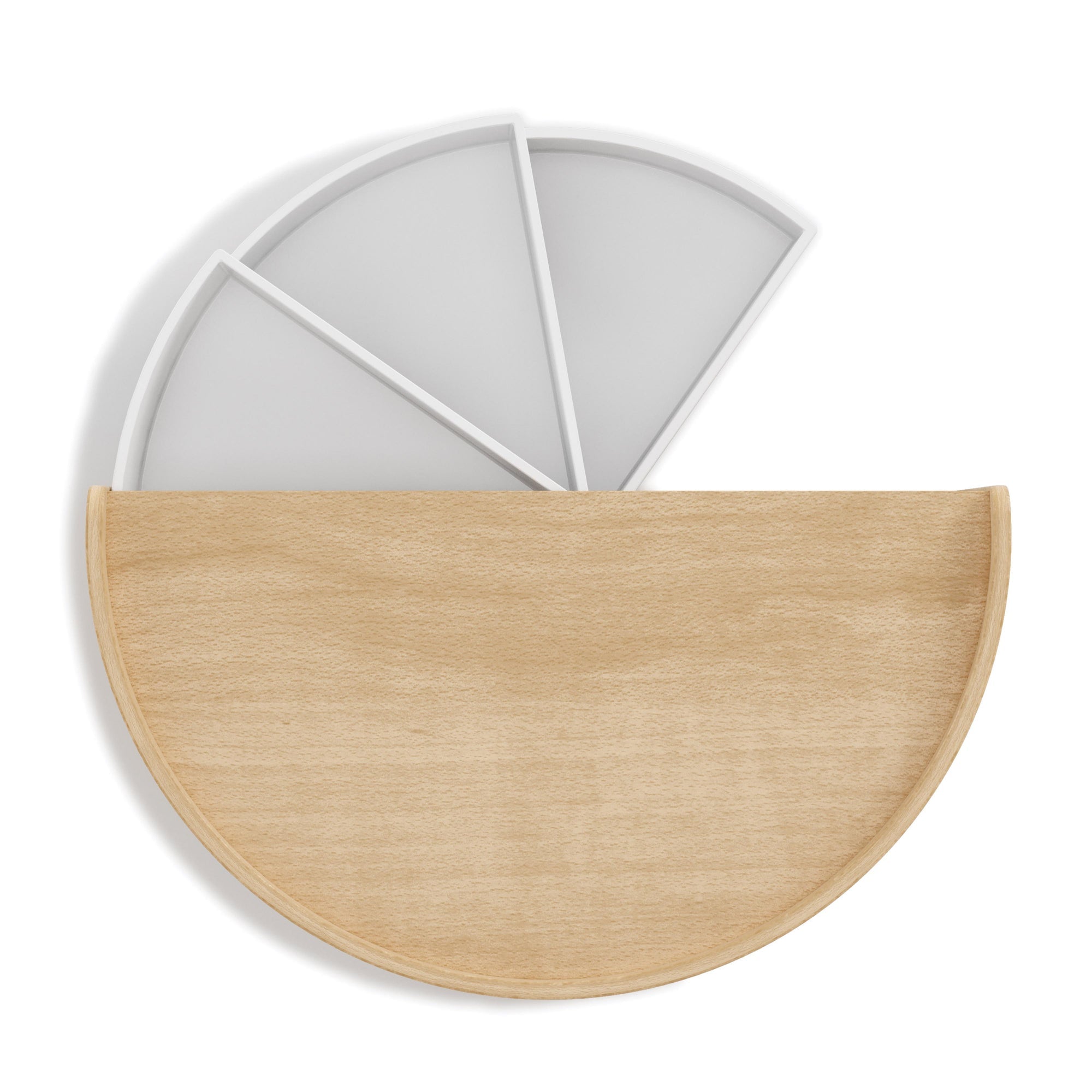 Umbra Moona Storage Box - White/Natural - Value Village