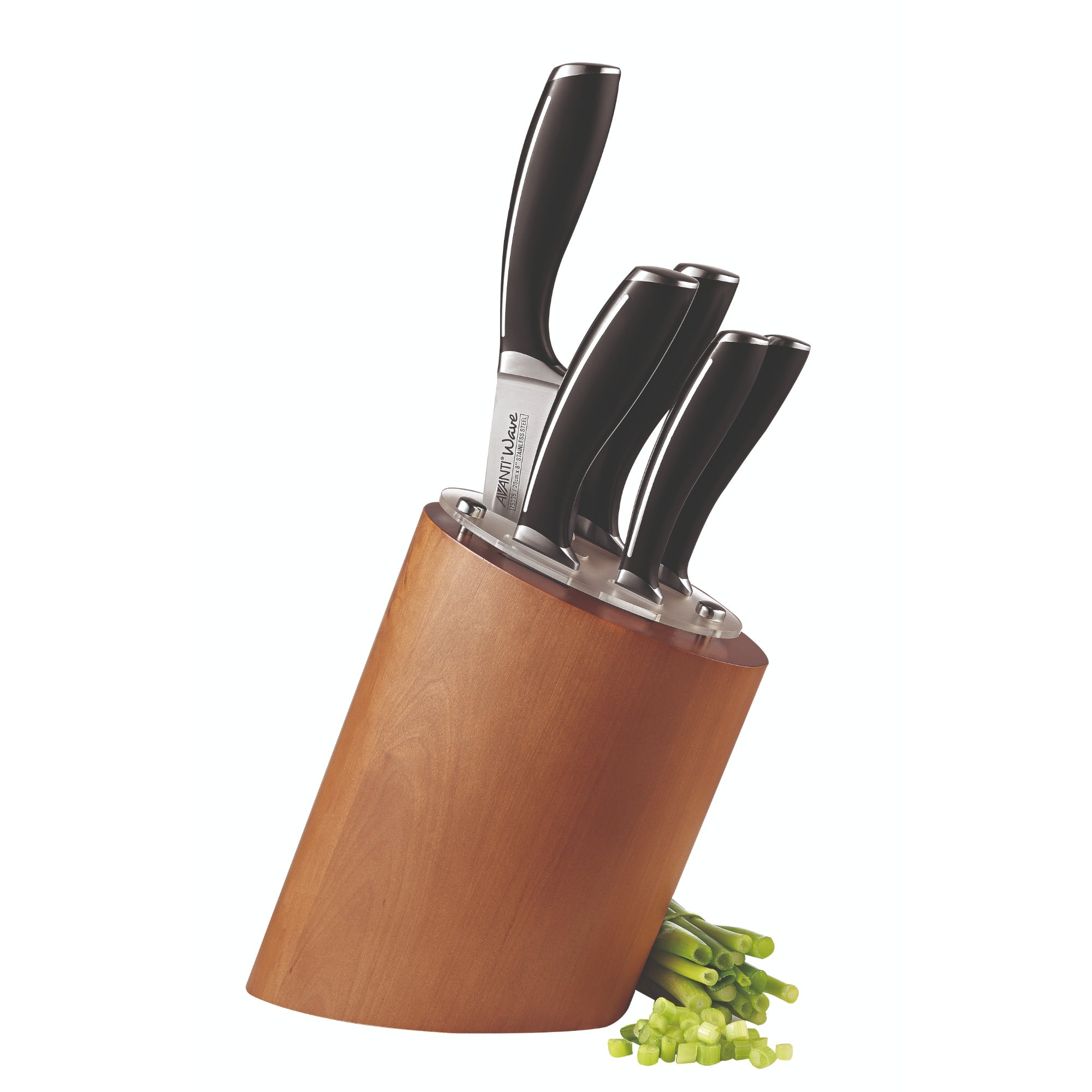 Wave 6 Piece Knife Block - Value Village