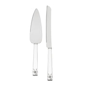 Wedgwood Vera Wang Love Knots Cake Knife & Server Silver - Value Village