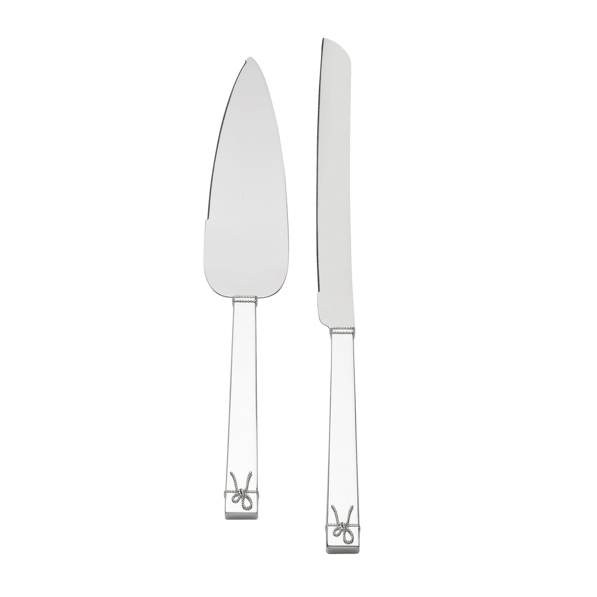 Wedgwood Vera Wang Love Knots Cake Knife & Server Silver - Value Village